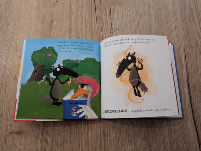 Livre enfant Le loup - photo numéro 2