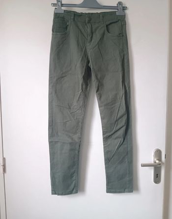 Pantalon Slim Vert Kaki - Lili Marelle (12 ans)