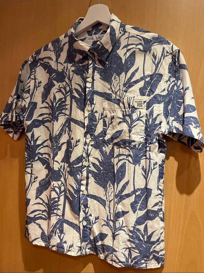 Chemise fleurie 12 ans - Zara