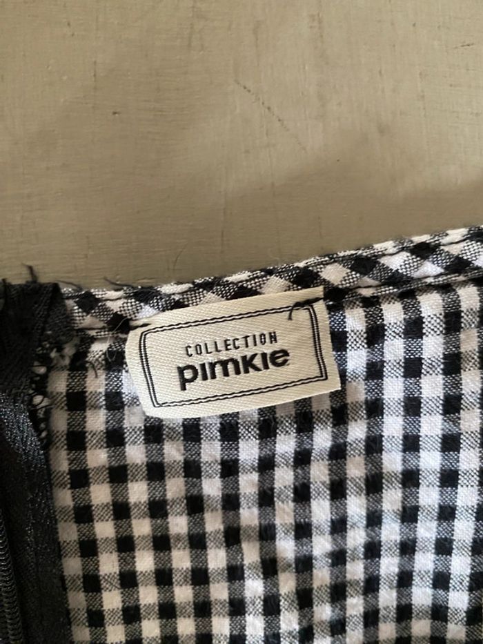 Robe vichy blanche et noire Pimkie taille 38 / 40 - photo numéro 14