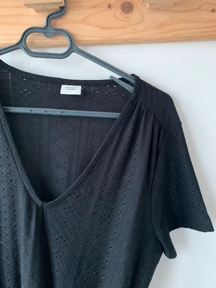 Robe noire mi longue