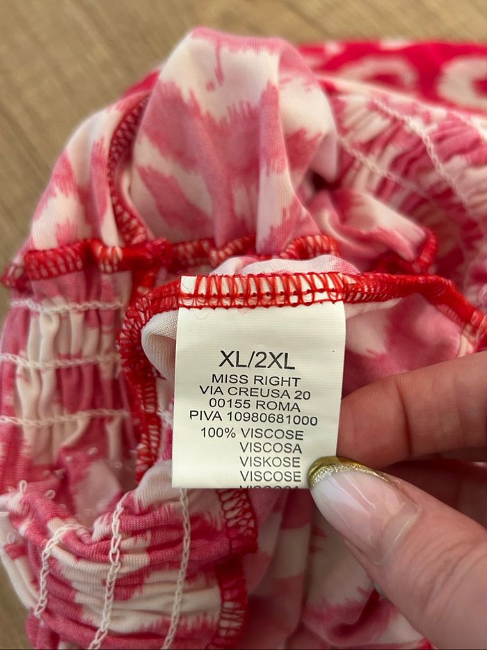 Combishort rose et blanc sans manches taille XL/XXL jamais porté (taille petit) - photo numéro 10