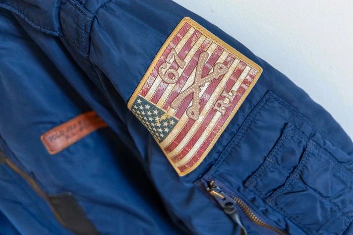 C48 blouson marine Ralph Lauren L - photo numéro 6