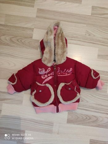 Manteau fille 3 mois