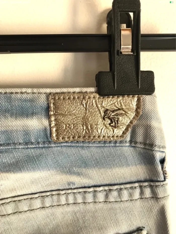 Short Remixx Jeans taille 34 bleu clair - photo numéro 8