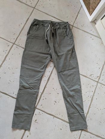 Magnifique pantalon kaki Compagnie des aventures taille 44
