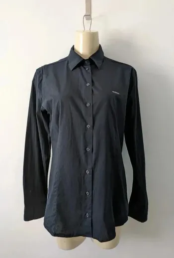 Chemisier marine en coton - Geox - taille M