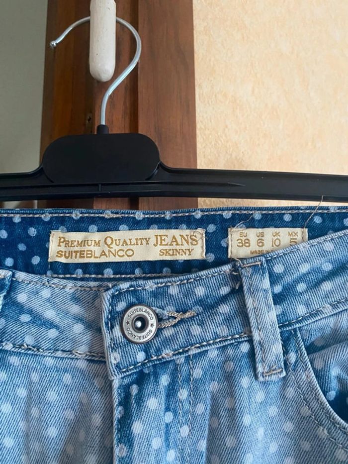 Jeans femme taille 38marque suiteblanco neuf avec étiquette - photo numéro 5