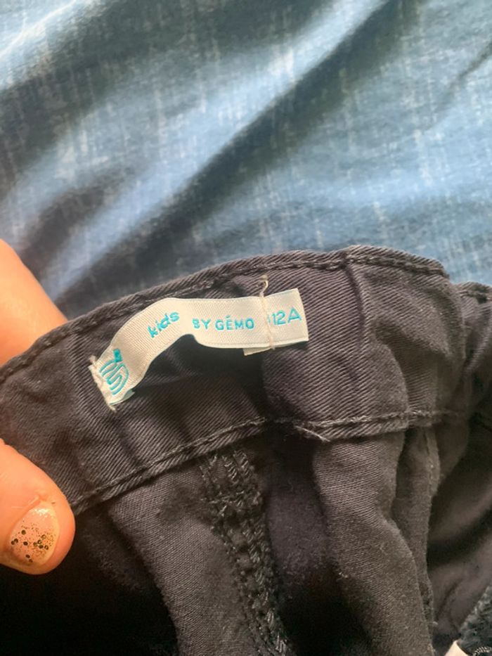 Pantalon bleu marine - Taille 12 ans - photo numéro 3