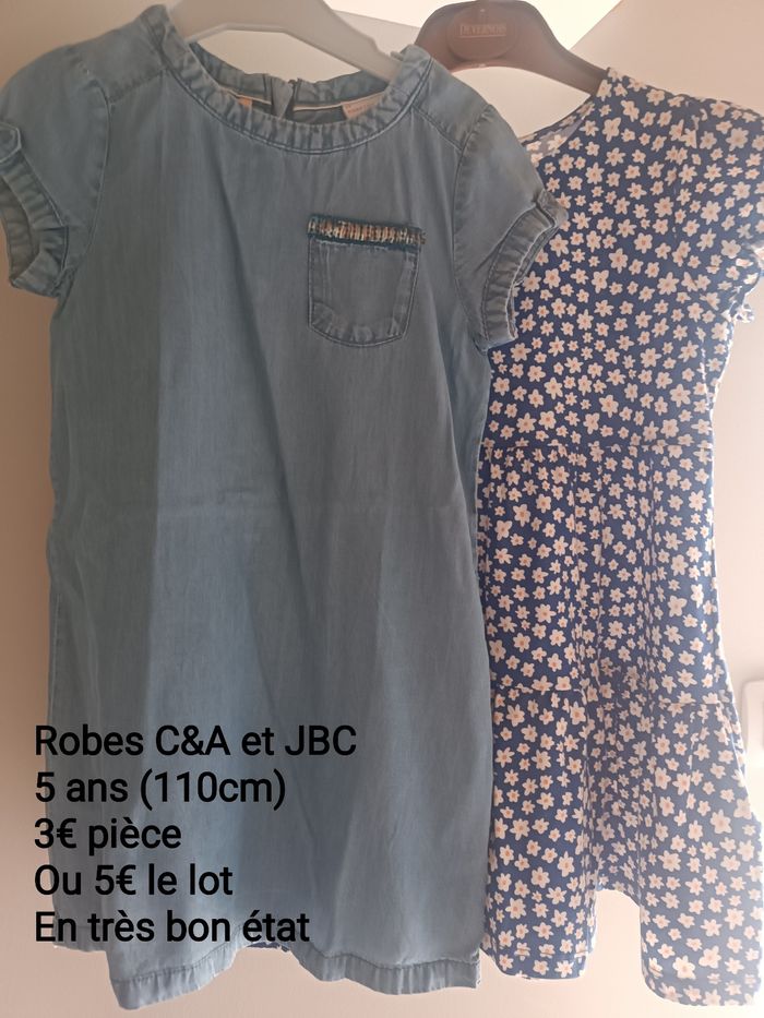 Robes C&A et jbc