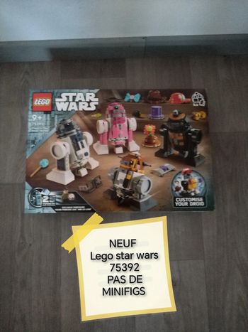 Lego star wars 75392 neuf pas de minifigs