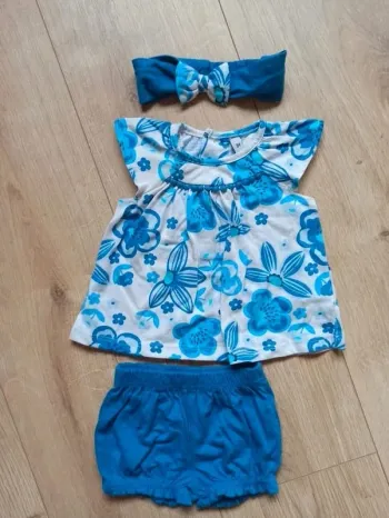 Ensemble short tee-shirt bandeau