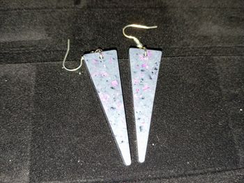 Boucle d'oreilles grand triangle