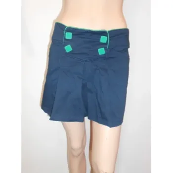 Jupe bleu marine plissée