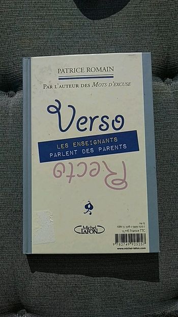 Roman recto verso Patrice Romain