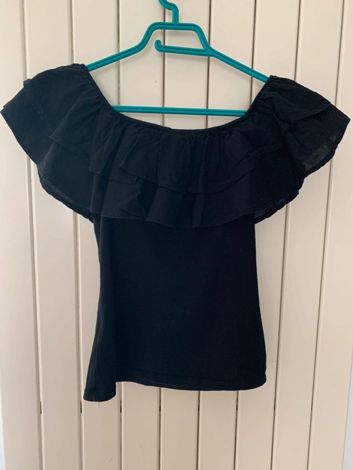 Haut noir H&M S - photo numéro 4