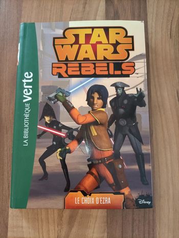 Livre Star Wars rebels tome 12 - bibliothèque verte