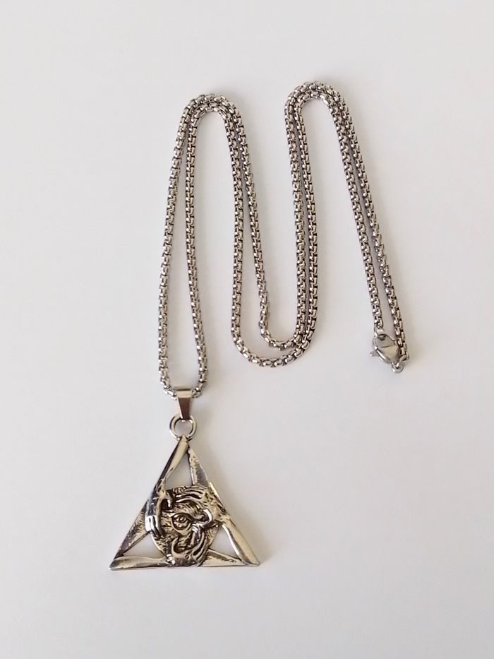 Chaîne + pendentif égyptien - photo numéro 2