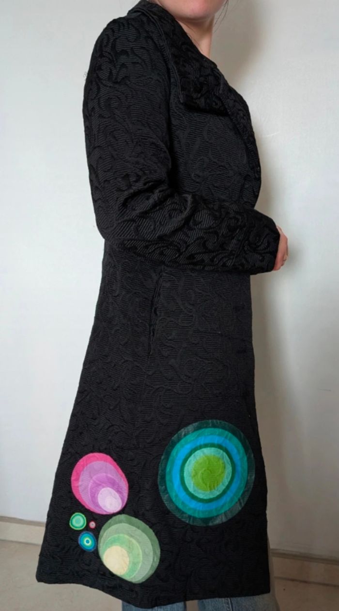 Très beau manteau noir Desigual