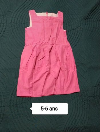 Robe rose zara 5-6 ans