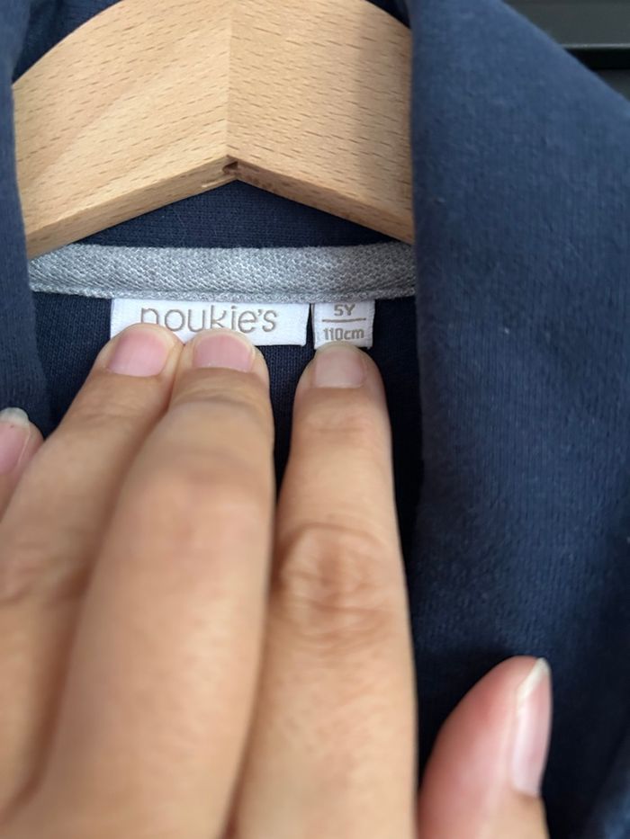 Gilet bleu Noukies 5 ans - photo numéro 3