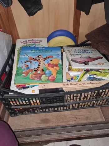 Caisse de livres 📚  pour revente.