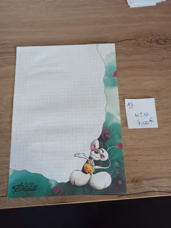 Feuille Diddl A5 10 7,00€