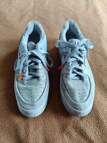 Basket femme Nike Air AF1 Sage low bleu ciel gris 40,5