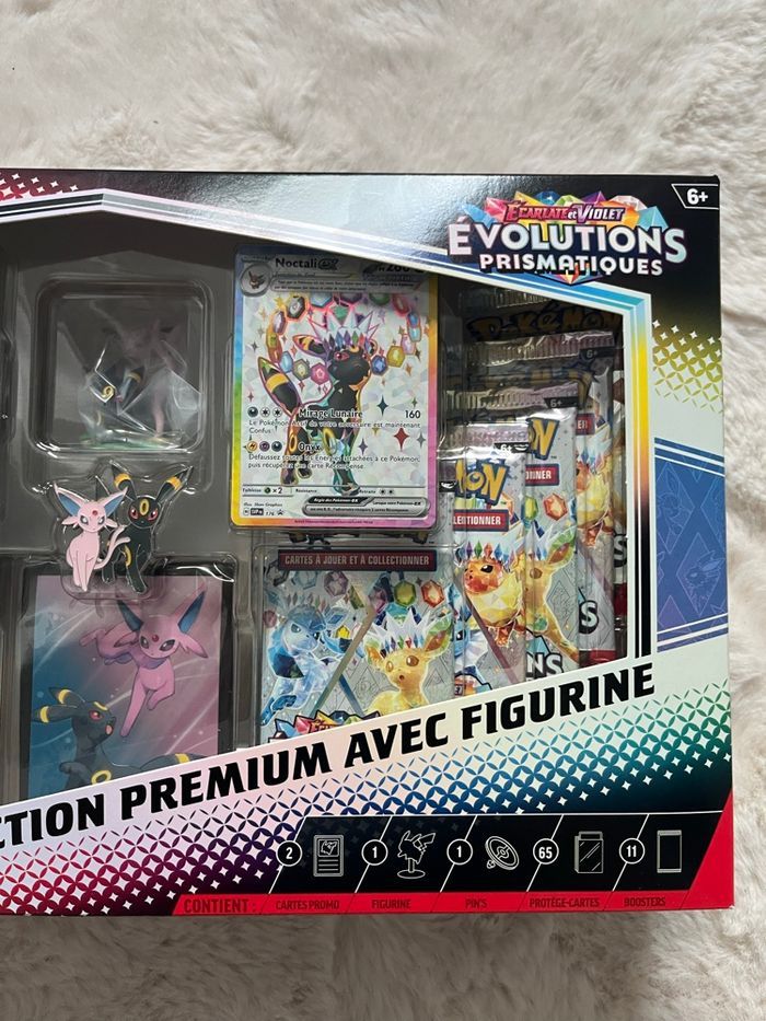 Coffret premium Pokémon Figurine EV8.5 Evolutions Prismatiques - 130€ - photo numéro 3