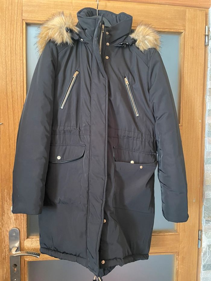 Très beau manteau parka doudoune de grande qualité femme, taille L