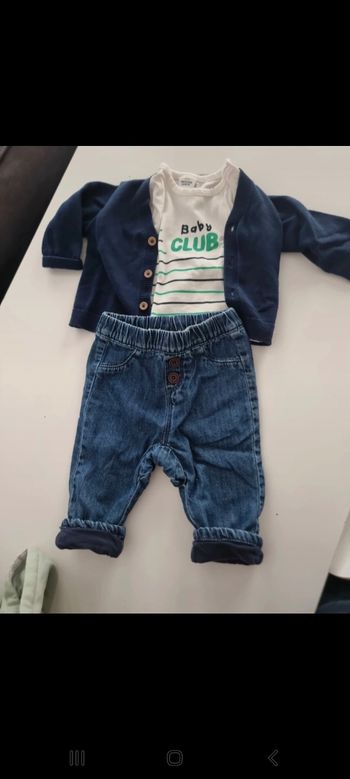 Ensemble bébé 6 mois