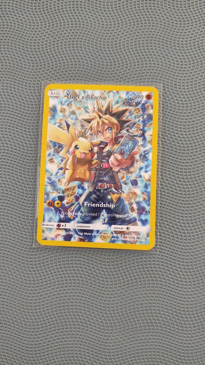 Carte Pikachu x Yu-Gi-Oh