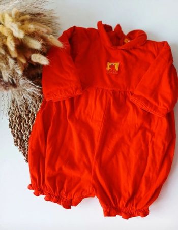 Combinaison rouge Noël