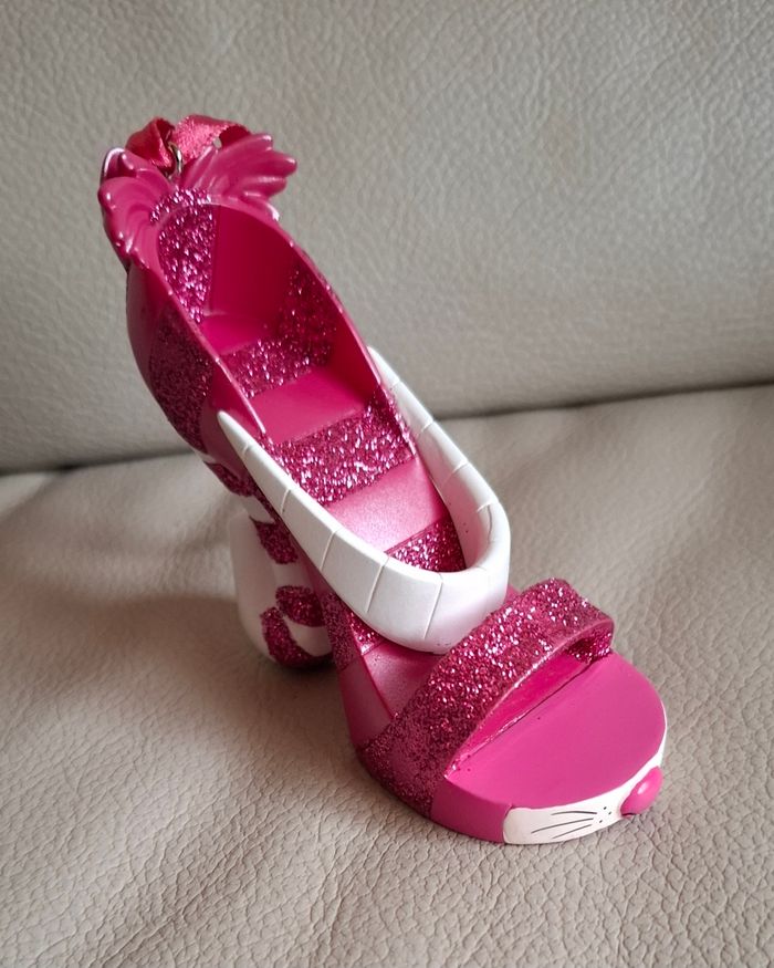 Mini chaussure mini shoes ornement cheshire disney - photo numéro 8