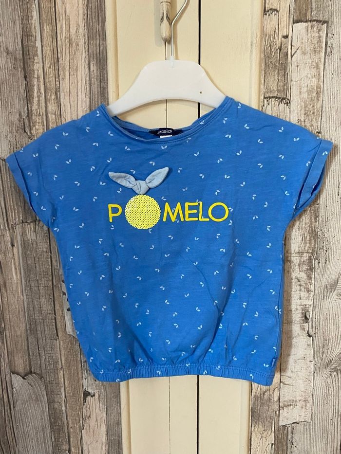 Tee-shirt manches courtes, Okaidi, taille 4 ans - photo numéro 1