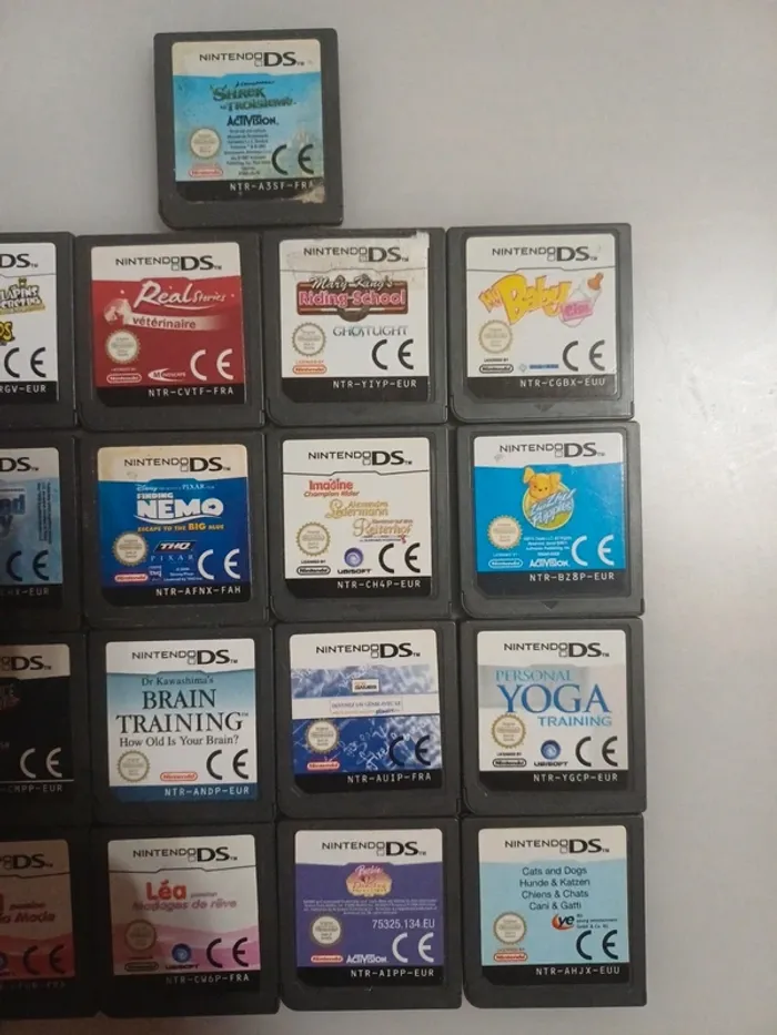 Lot 16 jeux Nintendo DS - photo numéro 3