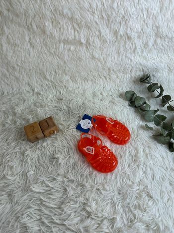 Paire de méduse orange taille 21