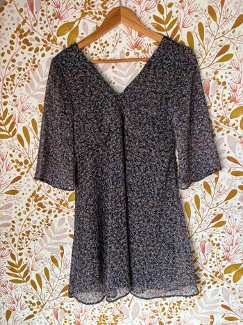 Robe fluide fleuris mango