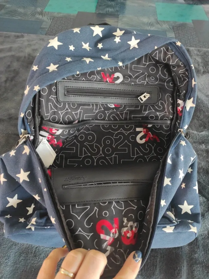 Sac à dos Jennifer bleu marine - photo numéro 2