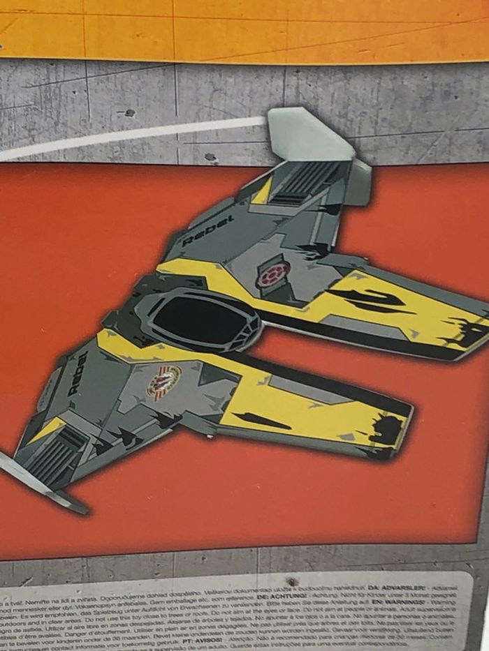 Disney Star Wars Jedi Starfighter super looper IMC Toys neuf - photo numéro 6