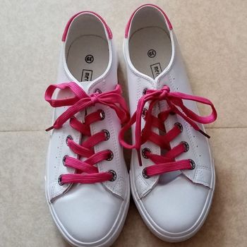 Jolies baskets avec strass femme 💗