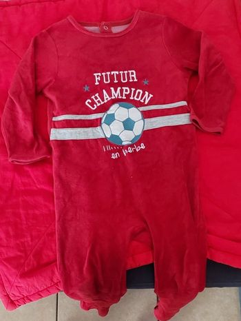 Pyjamas rouge