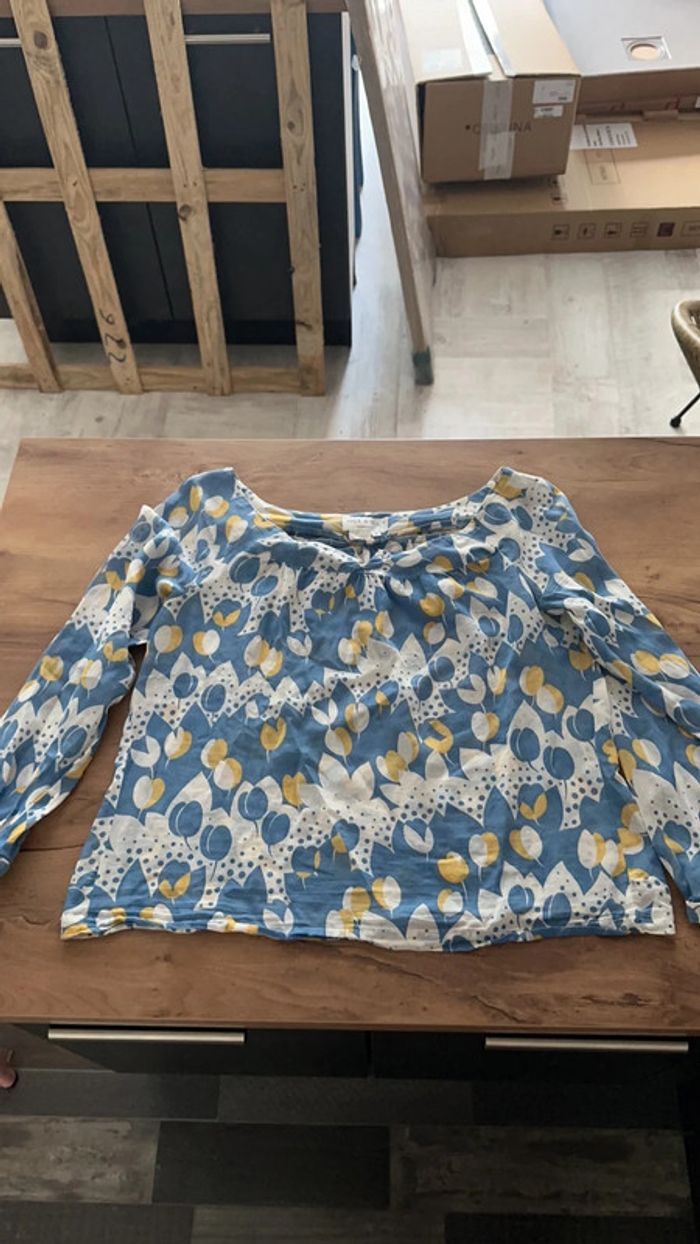 Blouse à fleurs tulipe Paul and Joe - photo numéro 3