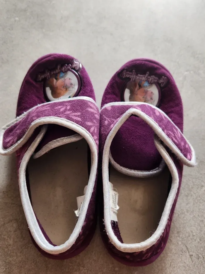 Chaussons Disney 29 reines des neiges - photo numéro 2