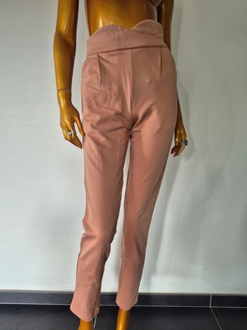 Pantalon Court Rose Femme Taille XL/42
