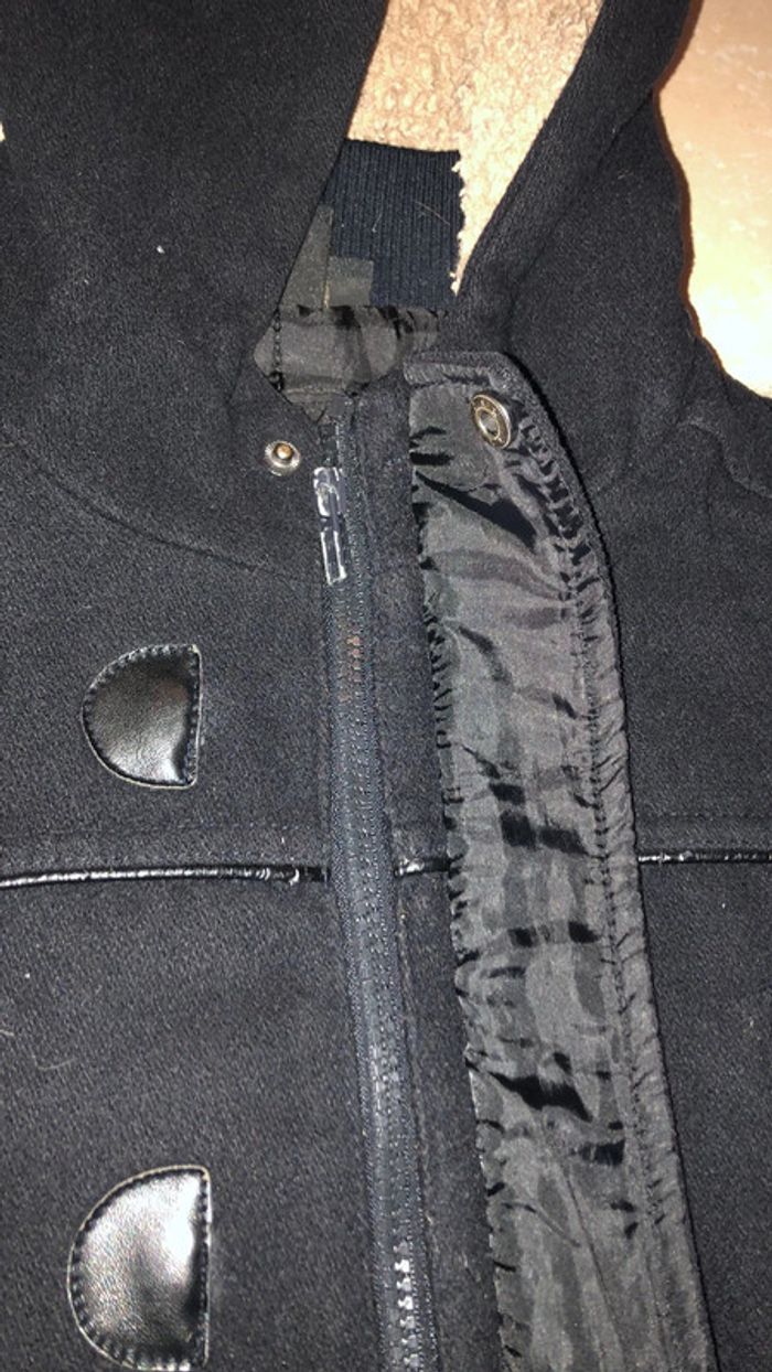 Manteau blouson style duffle-coat 12 ans nky - photo numéro 3