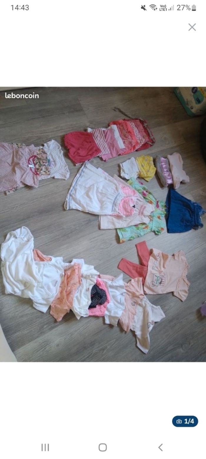 Lot vêtements 6 mois