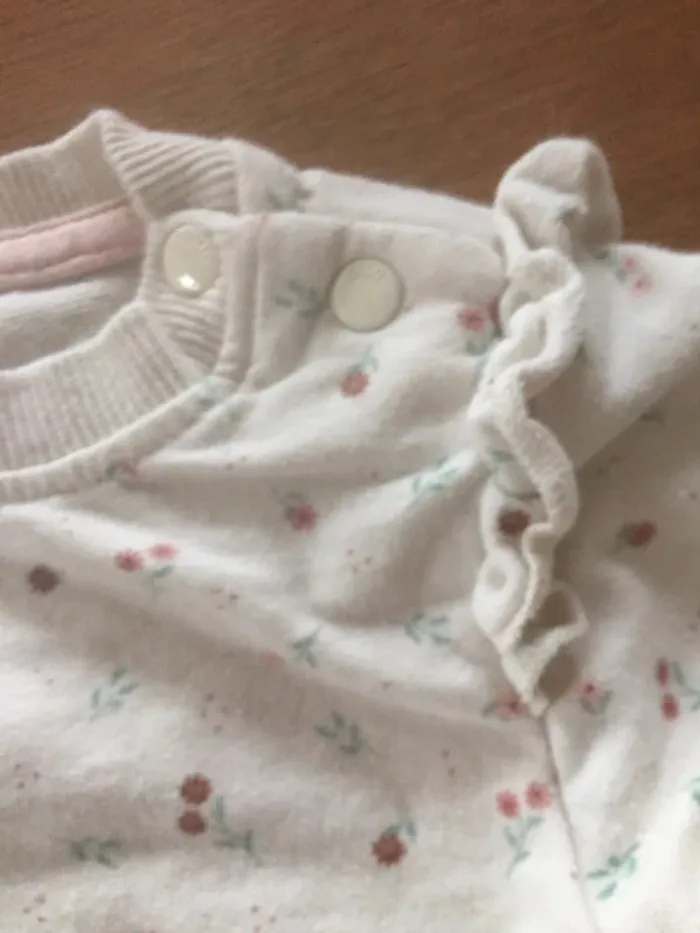 Sweat écru fleuri Zeeman 3M - photo numéro 4