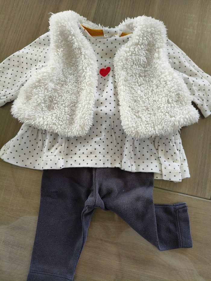 Ensemble bébé fille 1m - photo numéro 5