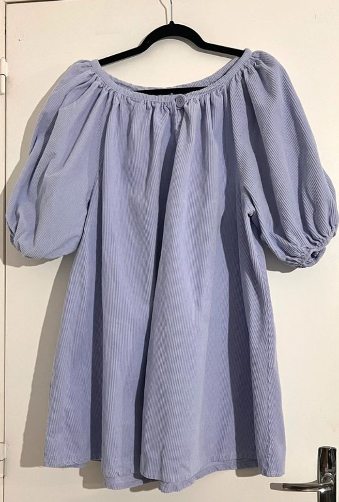Robe Ample En Velours Taille Unique - photo numéro 9